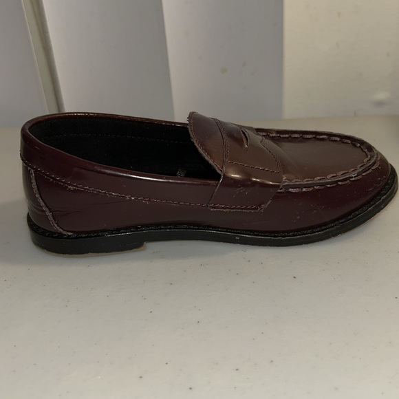 Janie and Jack toddler kids penny loafers Sz 9 - Picture 4 of 12